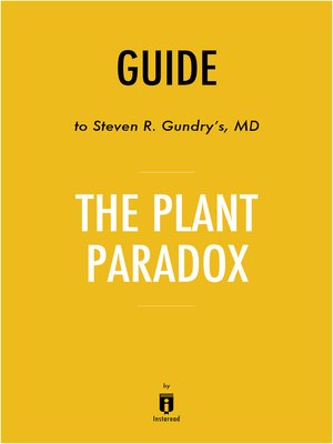 cover image of Guide to Steven R. Gundry's, MD The Plant Paradox by Instaread